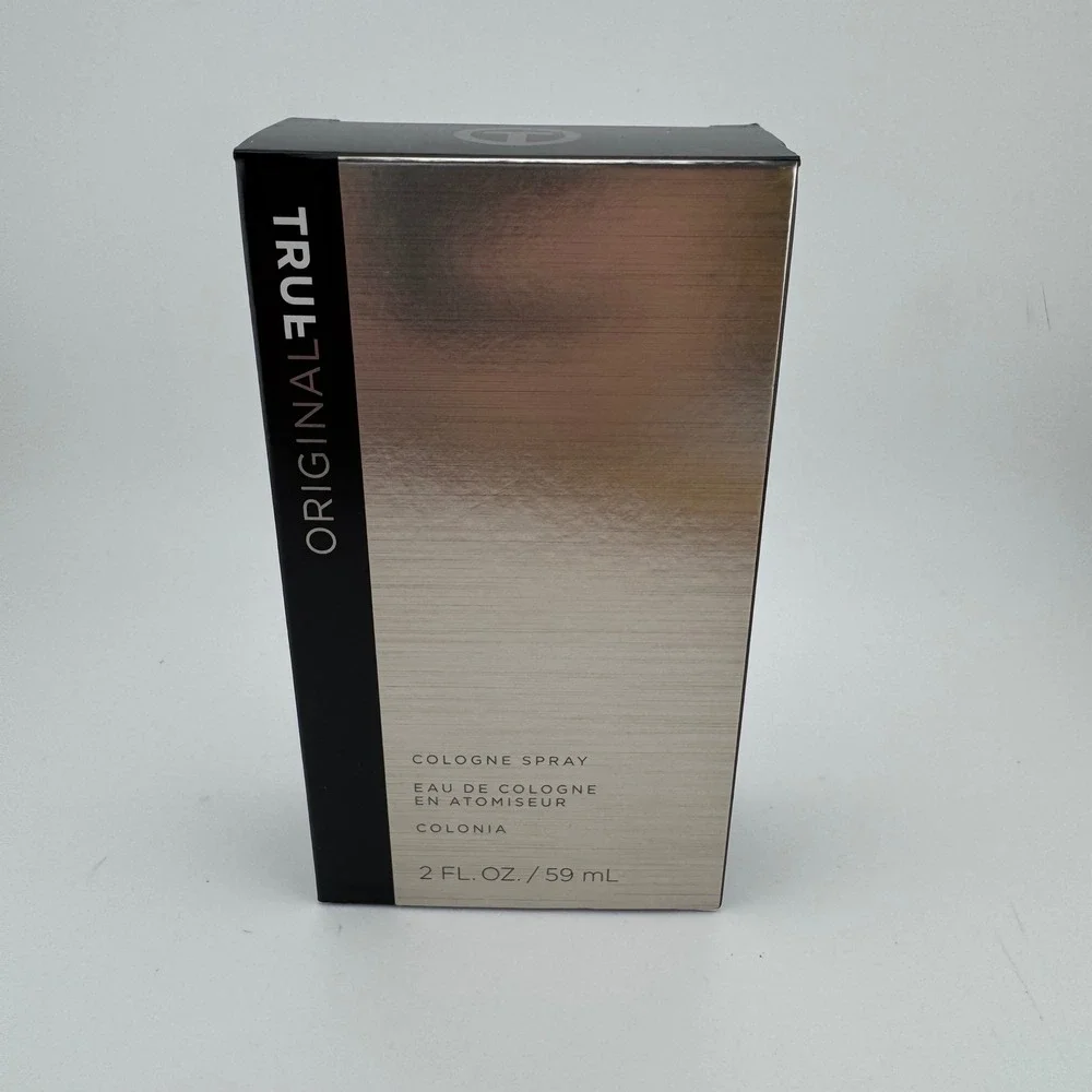 Mary Kay True Original Cologne Spray 2oz Silver Black Excellent Fresh Scent